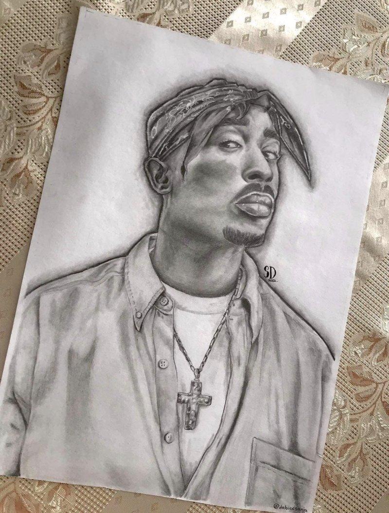 2Pac, Drawing Sanja Dabic