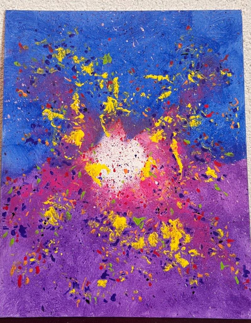 Sun, Painting Amara Mistric