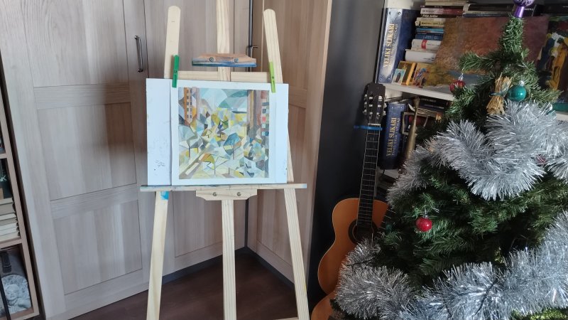 Banjica Circles, Painting Čarni Đerić