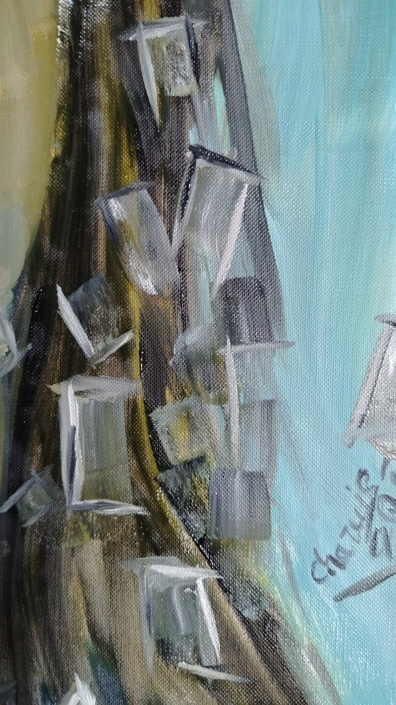 Scarface from Temu, Painting Čarni Đerić