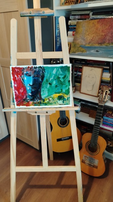 Name it yourself, Painting Čarni Đerić