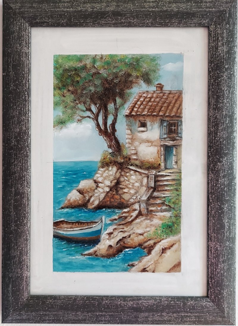 Usidrena samoća, Slika Yesign Art