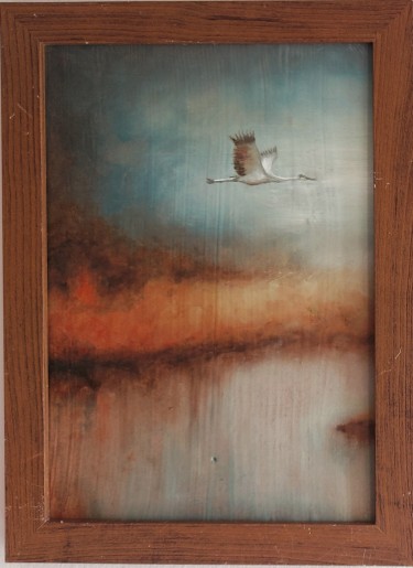 Plava magla Diptih, Slika Yesign Art