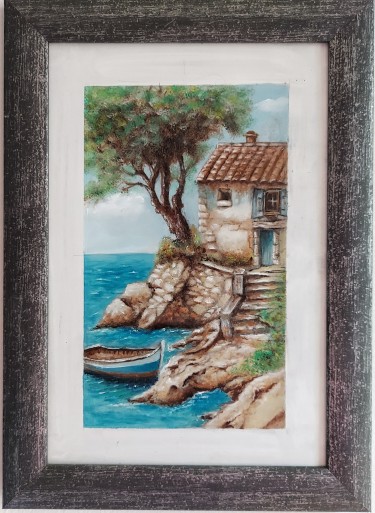 Anchored solitude, Painting Yesign Art