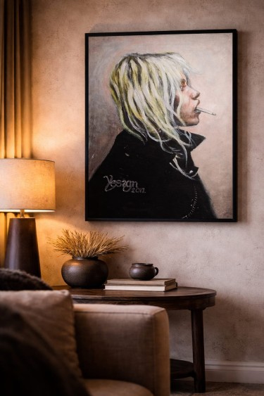 The silence of alienation, Painting Yesign Art