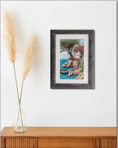 Anchored solitude, Painting Yesign Art