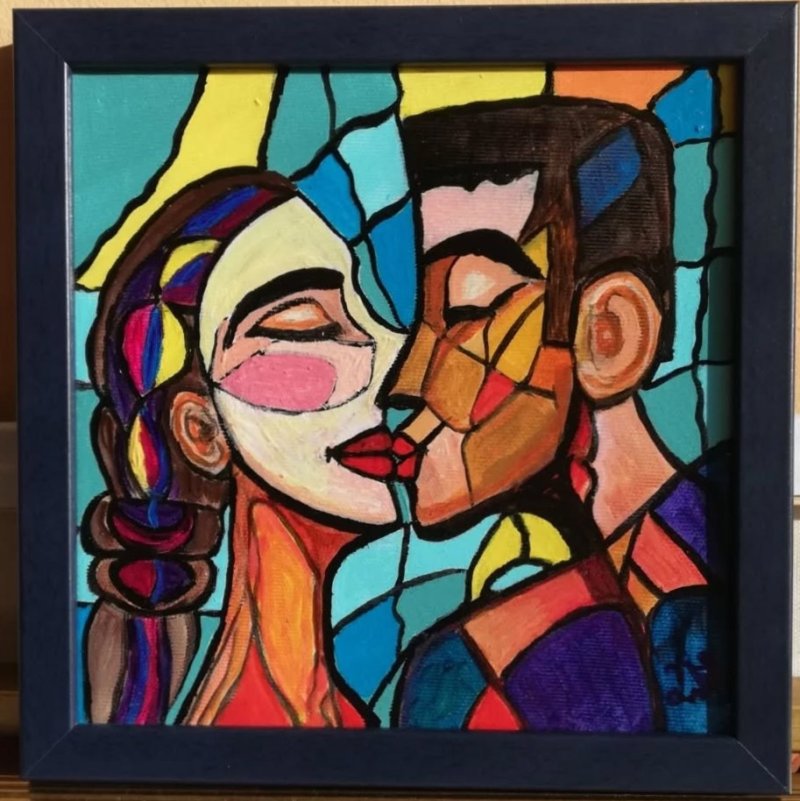 Kiss, Painting Dusica Tasic