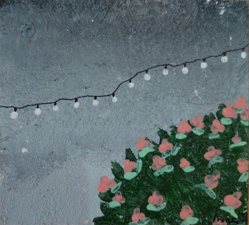 Before the storm, Painting Ivona Jovanovska