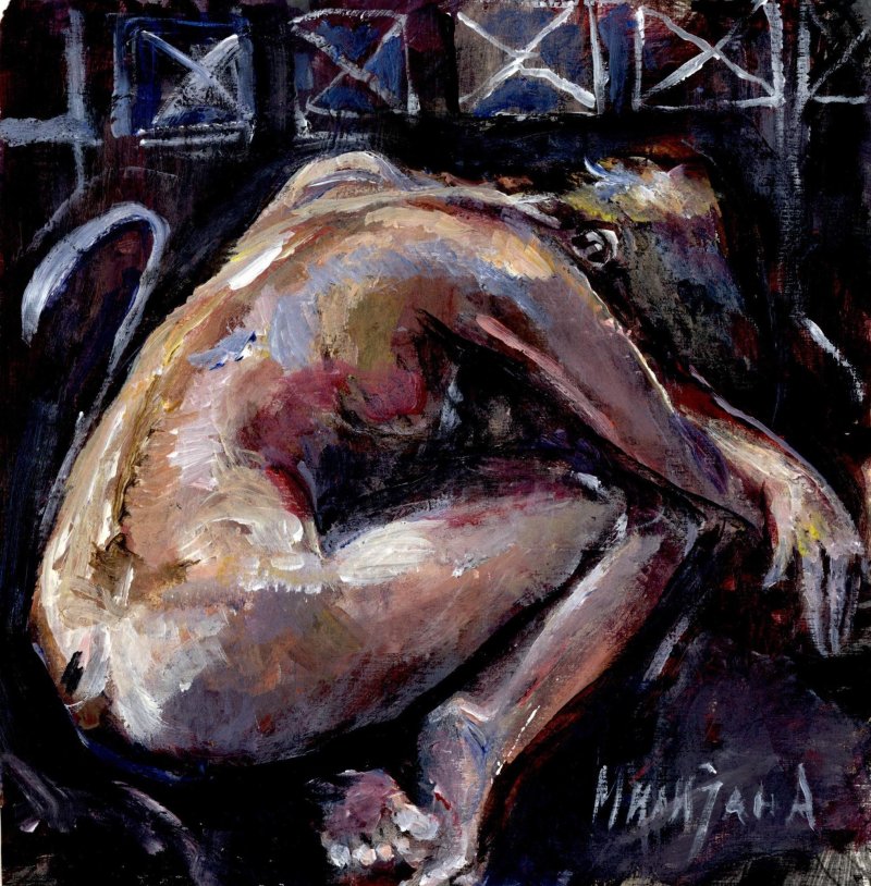 spine, Painting Milijana Radovanović