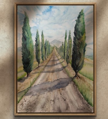 Tuscany, Painting Nerina Ćilerdžić