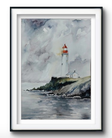 Lighthouse, Painting Nerina Ćilerdžić