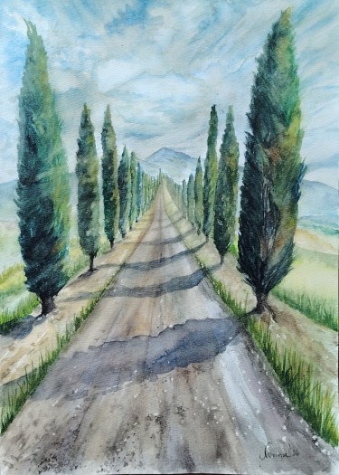 Tuscany, Painting Nerina Ćilerdžić