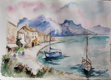 „Morning Mist in the Bay“, Painting Nerina Ćilerdžić