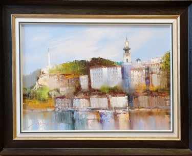 Belgrade Panorama Kalemegdan - Dejan Slepčević, Painting Art colection Zivkovic