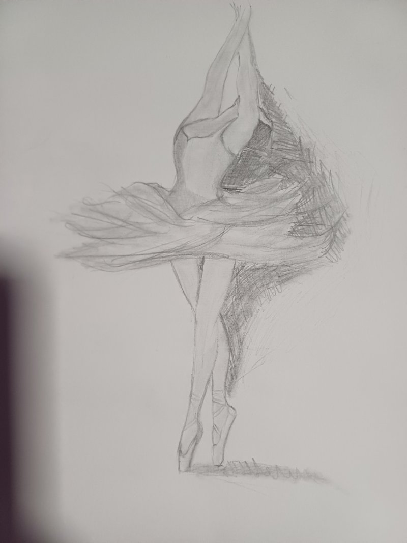 Ballerina, Drawing Jelena Pavlović