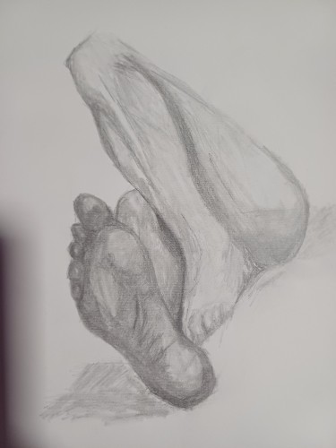 Trace of existence, Drawing Jelena Pavlović