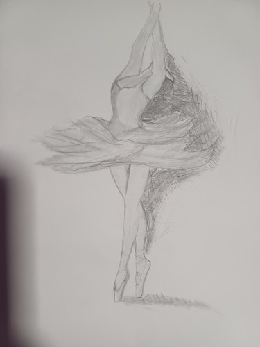 Ballerina, Drawing Jelena Pavlović