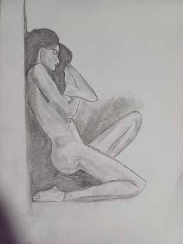 In the embrace of myself, Drawing Jelena Pavlović
