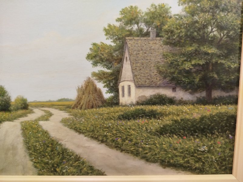 Farmstead, Painting MB Art