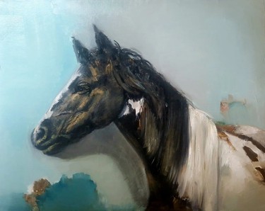 NOBLE PRESENCE, Painting Valentina Cvetanovska