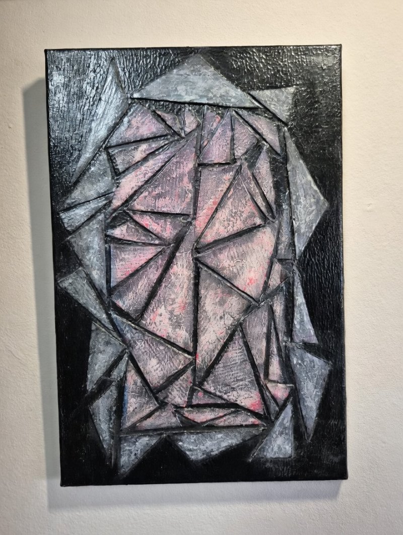 Reverse side, Painting Jasna Matic