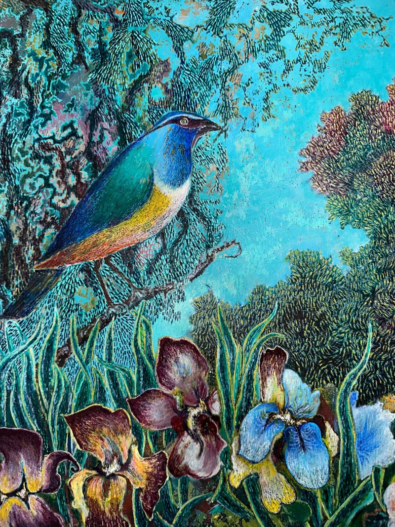 Whisper of Blossoms, Painting Tanja Ðulić