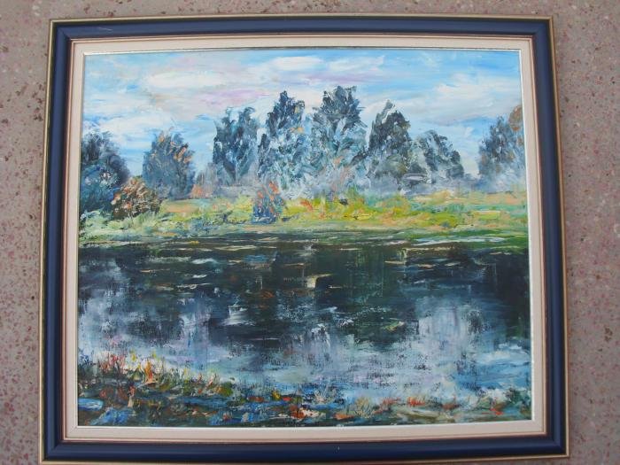 Land scape 2, Painting Stankovic Dragoslava Dragica
