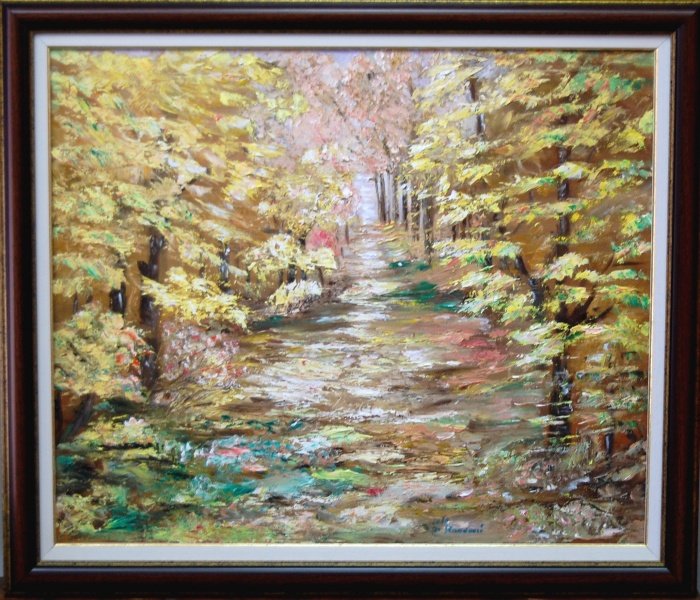 golden Autumn, Painting Stankovic Dragoslava Dragica