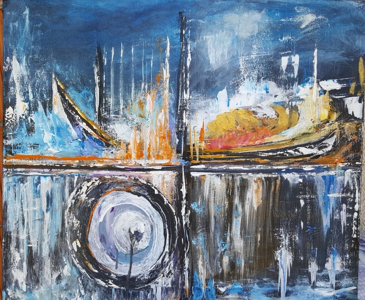 Abstrakt, Painting Stankovic Dragoslava Dragica