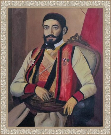 In Room: Njegoš portrait