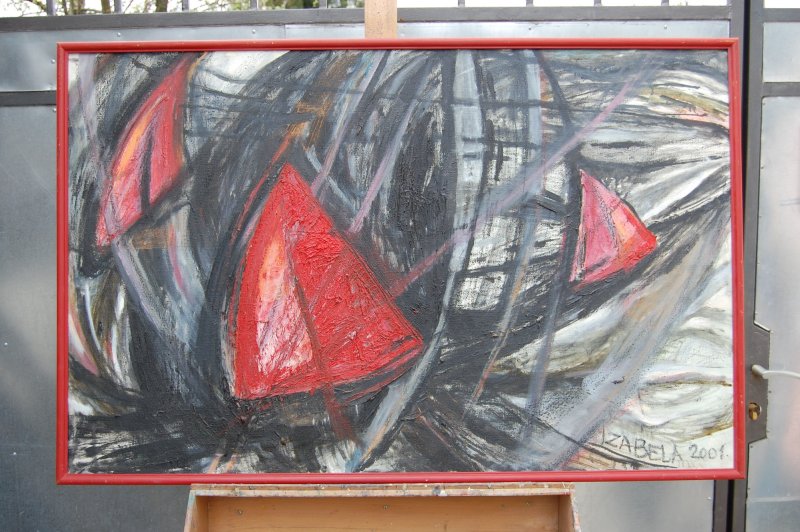 Marine elements, Painting Isidora Ranđelović Videnović