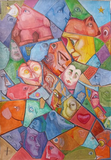 Untitled, Painting Milan Mihajlovic
