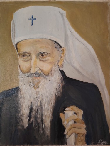 Patriarch Pavle, Painting Petar Tepavčević