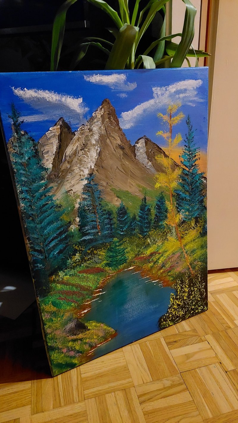 Path to the Summit, Painting Aleksandar Petrovic