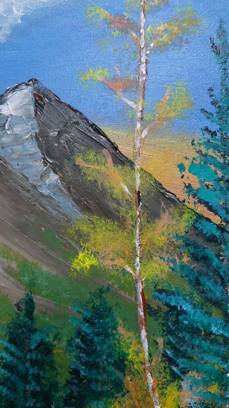 Path to the Summit, Painting Aleksandar Petrovic