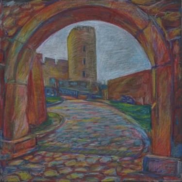 In Room: View through the Zindan Gate, Kalemegdan