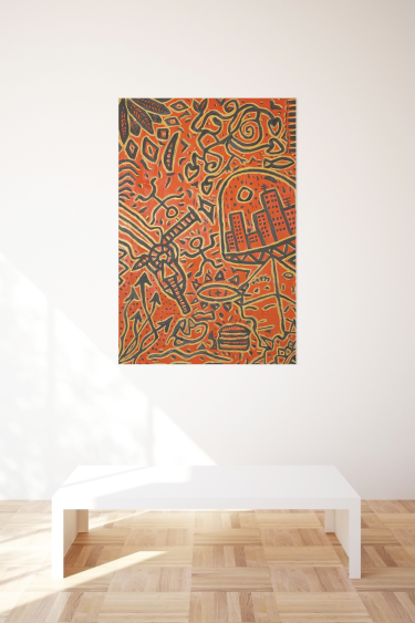 Rupture, Painting Stefan Kachevskii