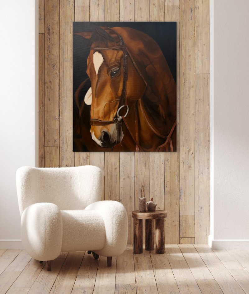 Gentle eyes, Painting Marina Perosevic