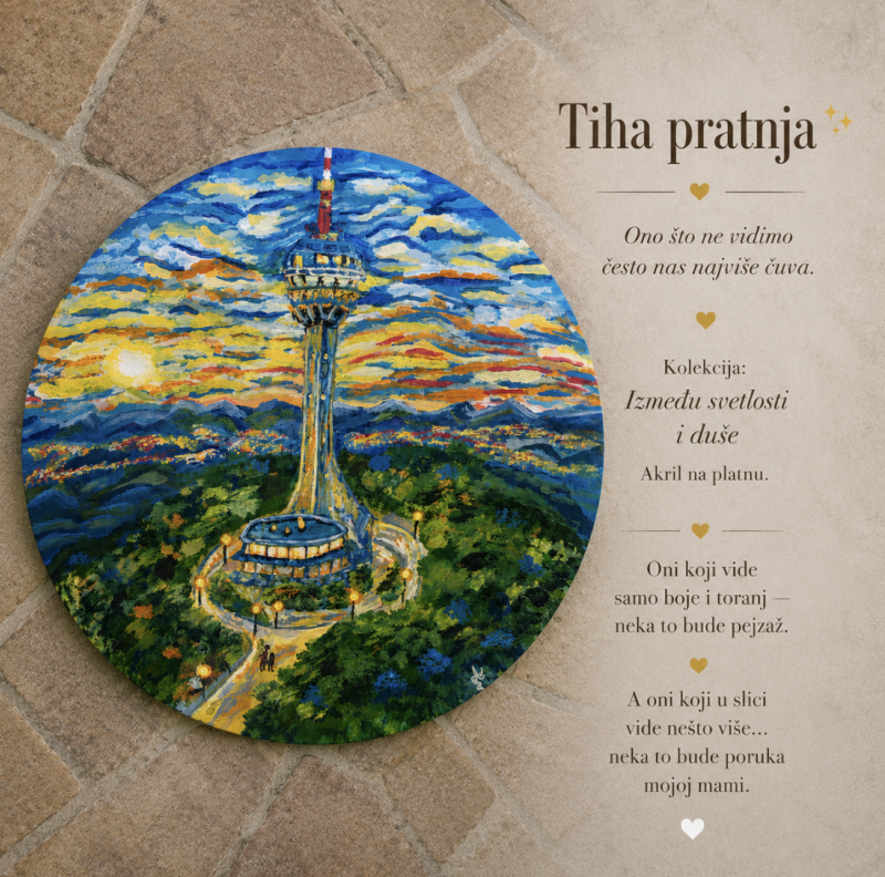 Tiha Pratnja, Slika Andjela Filipovic