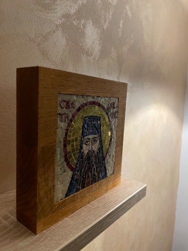 Mosaic on a board, Painting Pavle Rančić