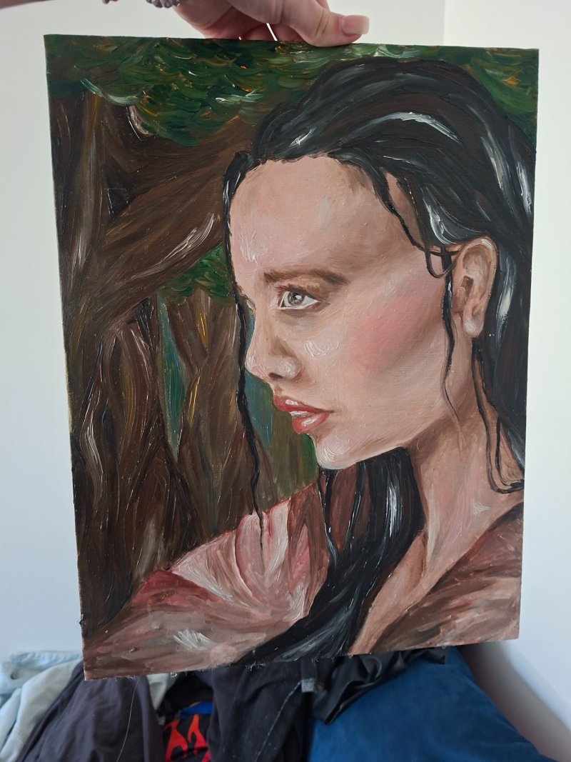 Swamp, Painting Anastasija  Mandelc
