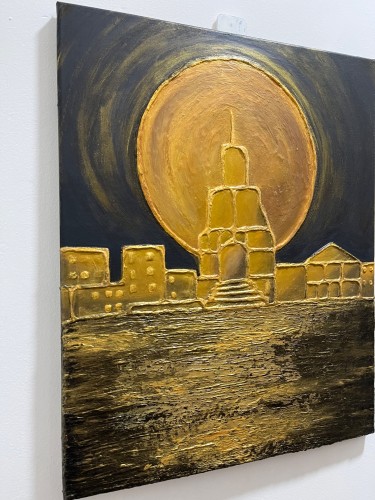 THE LOST CITY, Painting Marina Drljača