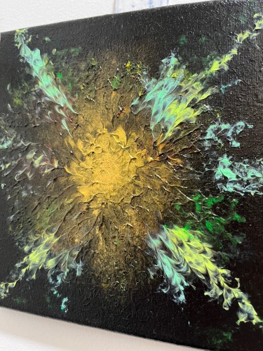 GOLDEN CORE, Painting Marina Drljača