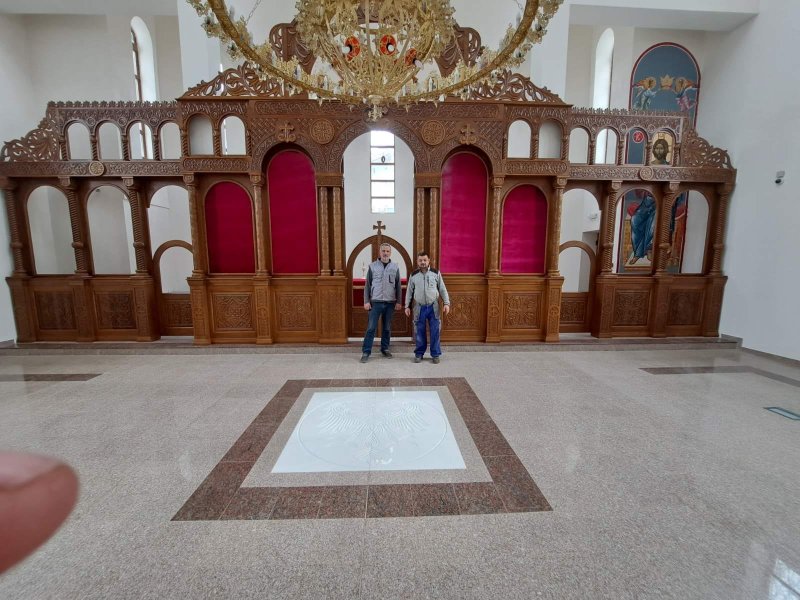 iconostasis, Carving Sasa Kolbas