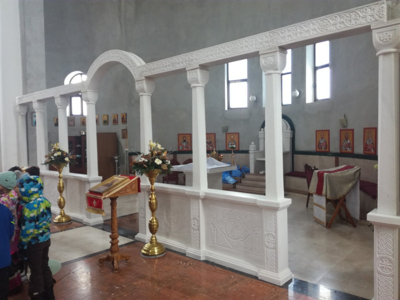 iconostasis, Sculpture Sasa Kolbas