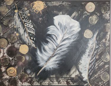 Freedom of speech, Painting Maja Pajkovic