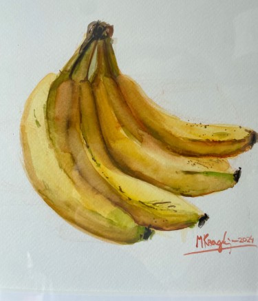 Bunch of bananas, Painting Marko Kraguljac