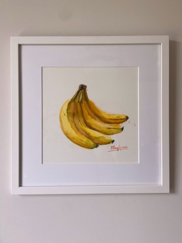 Bunch of bananas, Painting Marko Kraguljac