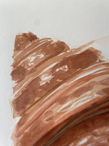 Croissant, Painting Marko Kraguljac