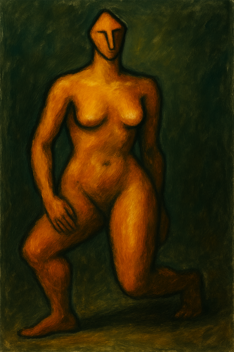 Amber Figure